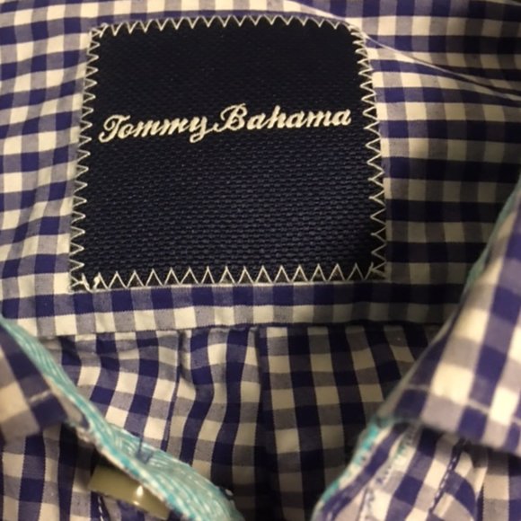 Men's Like New Tommy Bahama L/S Shirt Size M - Picture 3 of 10